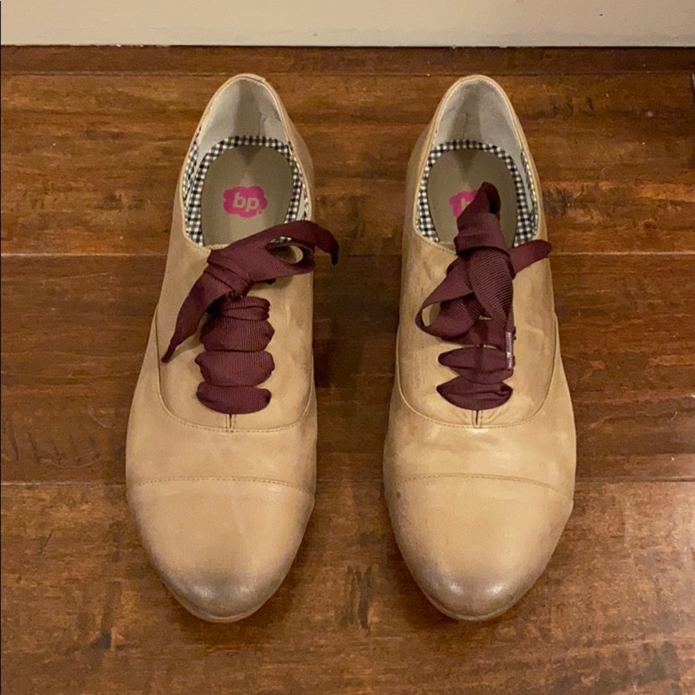 BP Sidney Leather Shoe in Mushroom